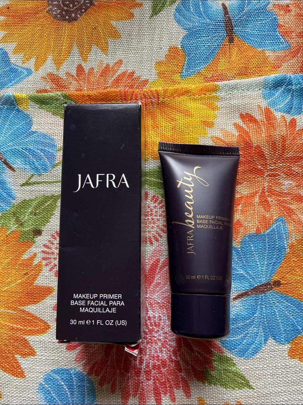 JAFRA Black and Gold Beauty Makeup Primer Tube